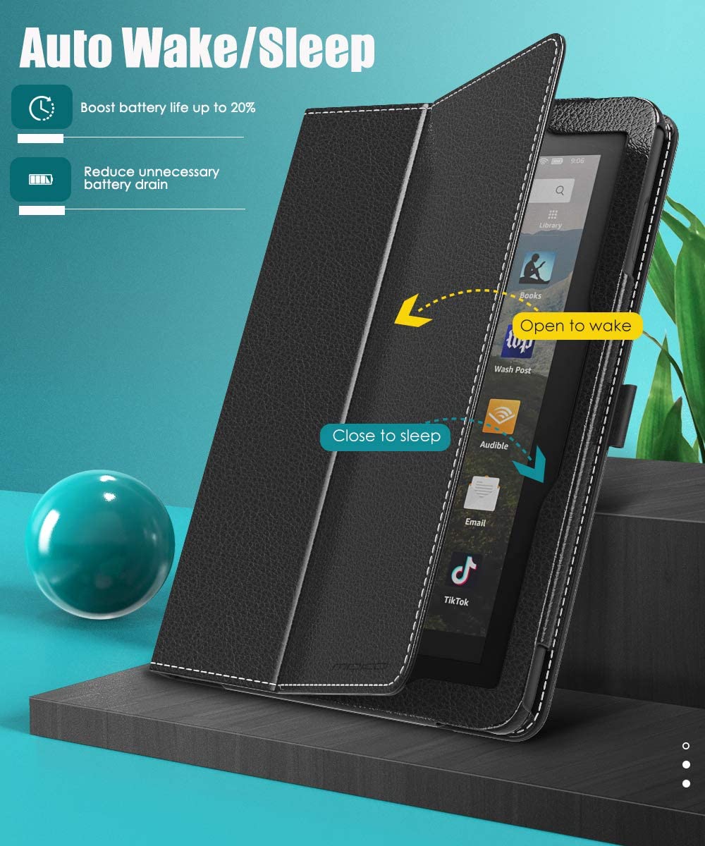 Indy Series Bi-Fold Folio Case - Amazon Fire HD 8 and Fire HD 8 Plus