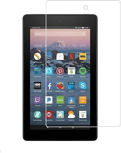 ZeroDamage - Kindle Fire HD 7 (2019) - Temper Glass Screen Protector - Sahara Case LLC