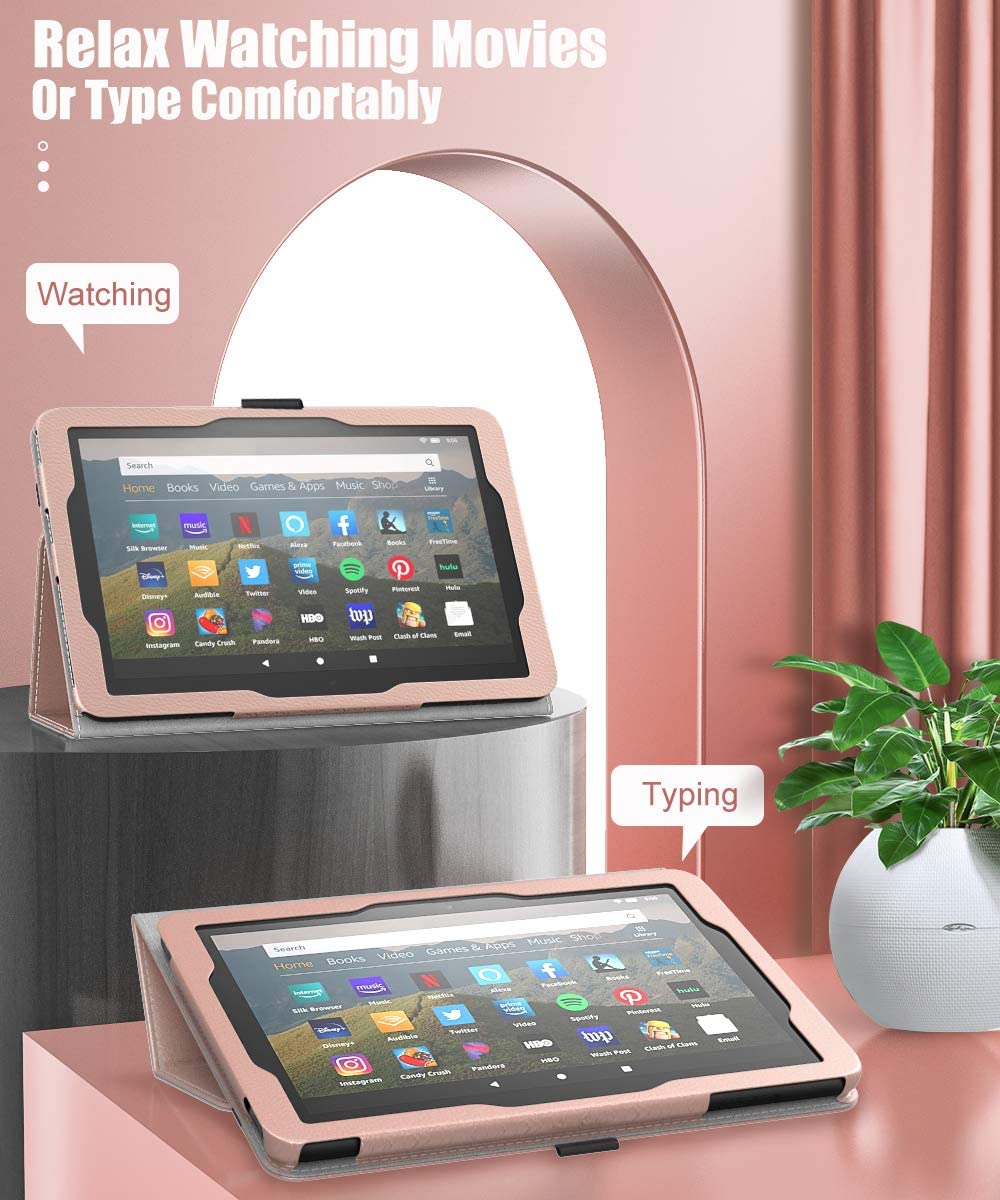 Indy Series Bi-Fold Folio Case - Amazon Fire HD 8 and Fire HD 8 Plus