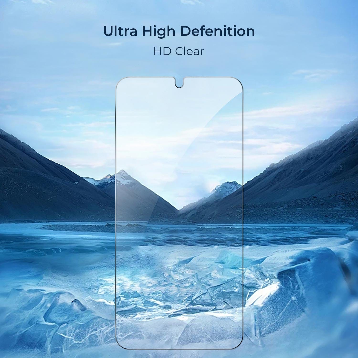 ZeroDamage Ultra Strong Tempered Glass Screen Protector for Samsung Galaxy S24+ (2-Pack) - Clear