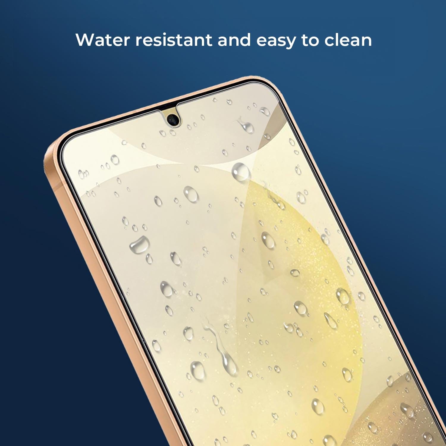 ZeroDamage Ultra Strong Tempered Glass Screen Protector for Samsung Galaxy S24+ (2-Pack) - Clear