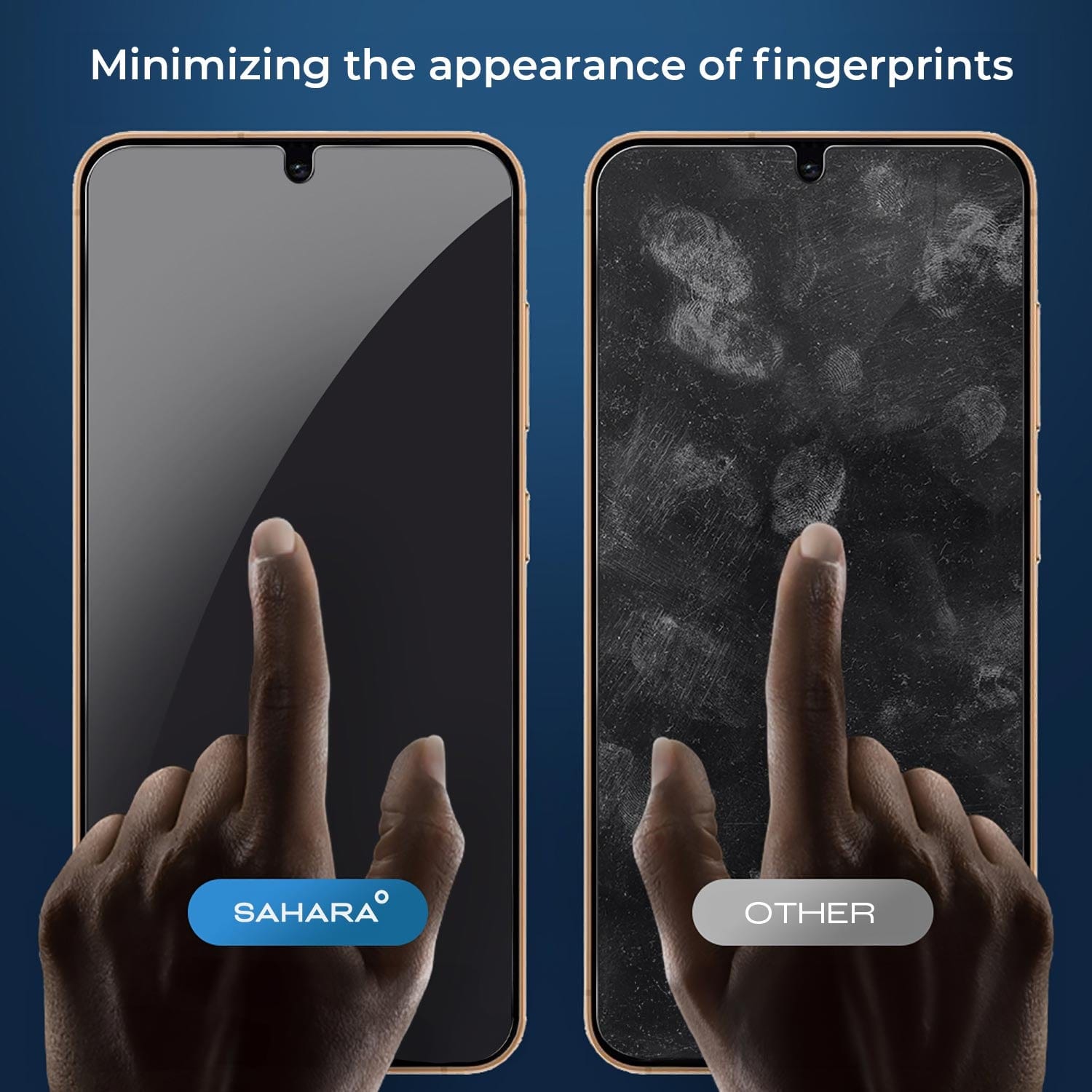 ZeroDamage Ultra Strong Tempered Glass Screen Protector for Samsung Galaxy S24+ (2-Pack) - Clear