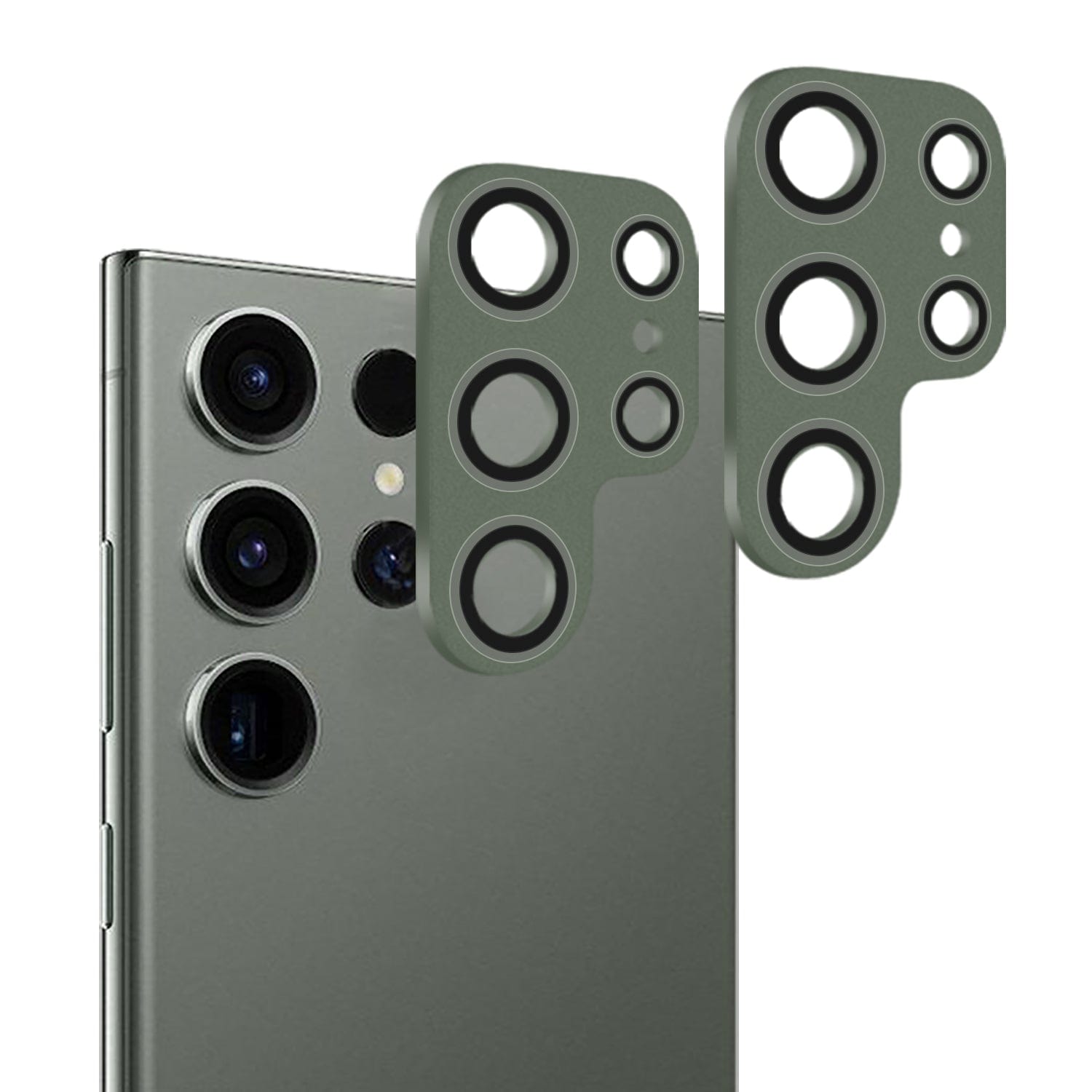 ZeroDamage Camera Lens Protector for Samsung Galaxy S23 Ultra (2-Pack)