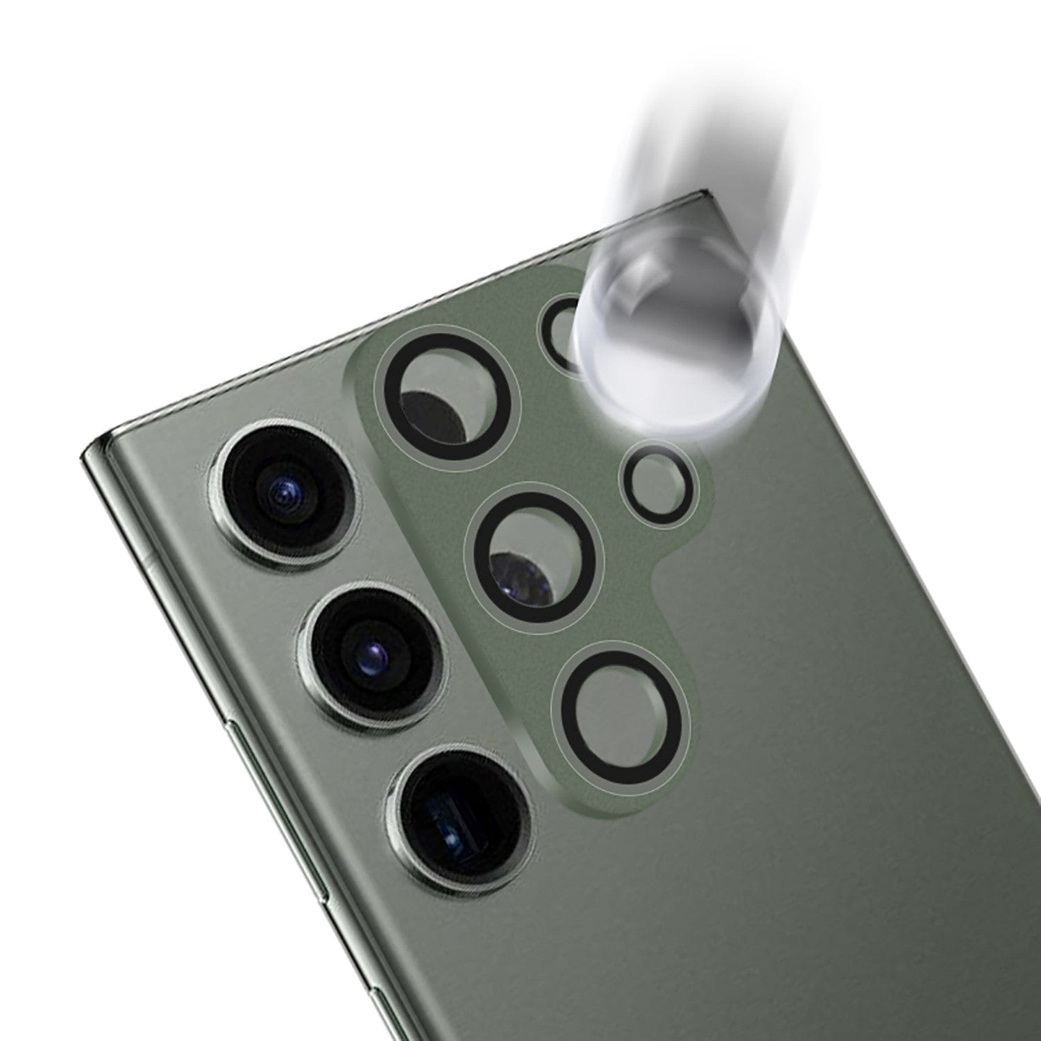 ZeroDamage Camera Lens Protector for Samsung Galaxy S23 Ultra (2-Pack)