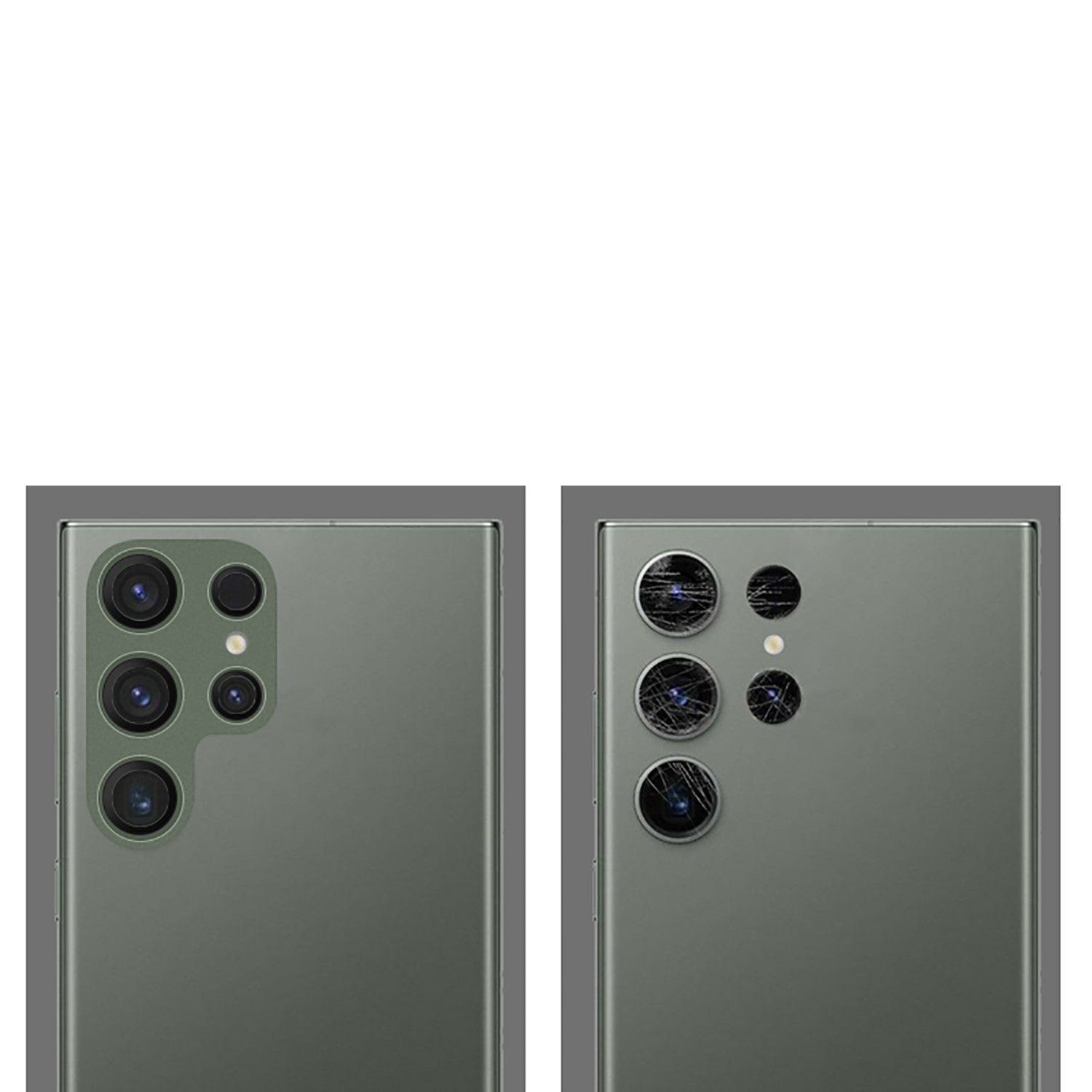 ZeroDamage Camera Lens Protector for Samsung Galaxy S23 Ultra (2-Pack)