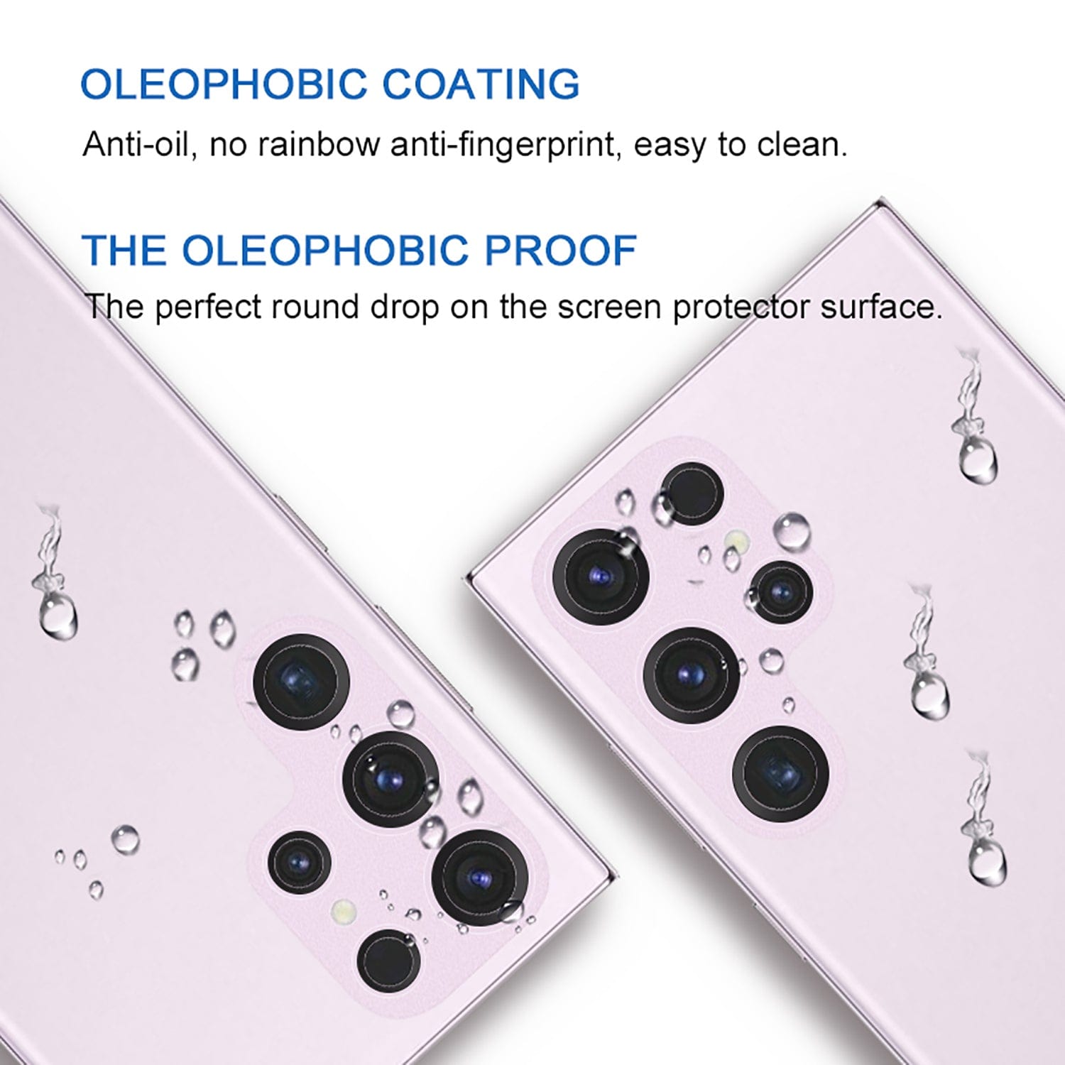 ZeroDamage Camera Lens Protector for Samsung Galaxy S23 Ultra (2-Pack)