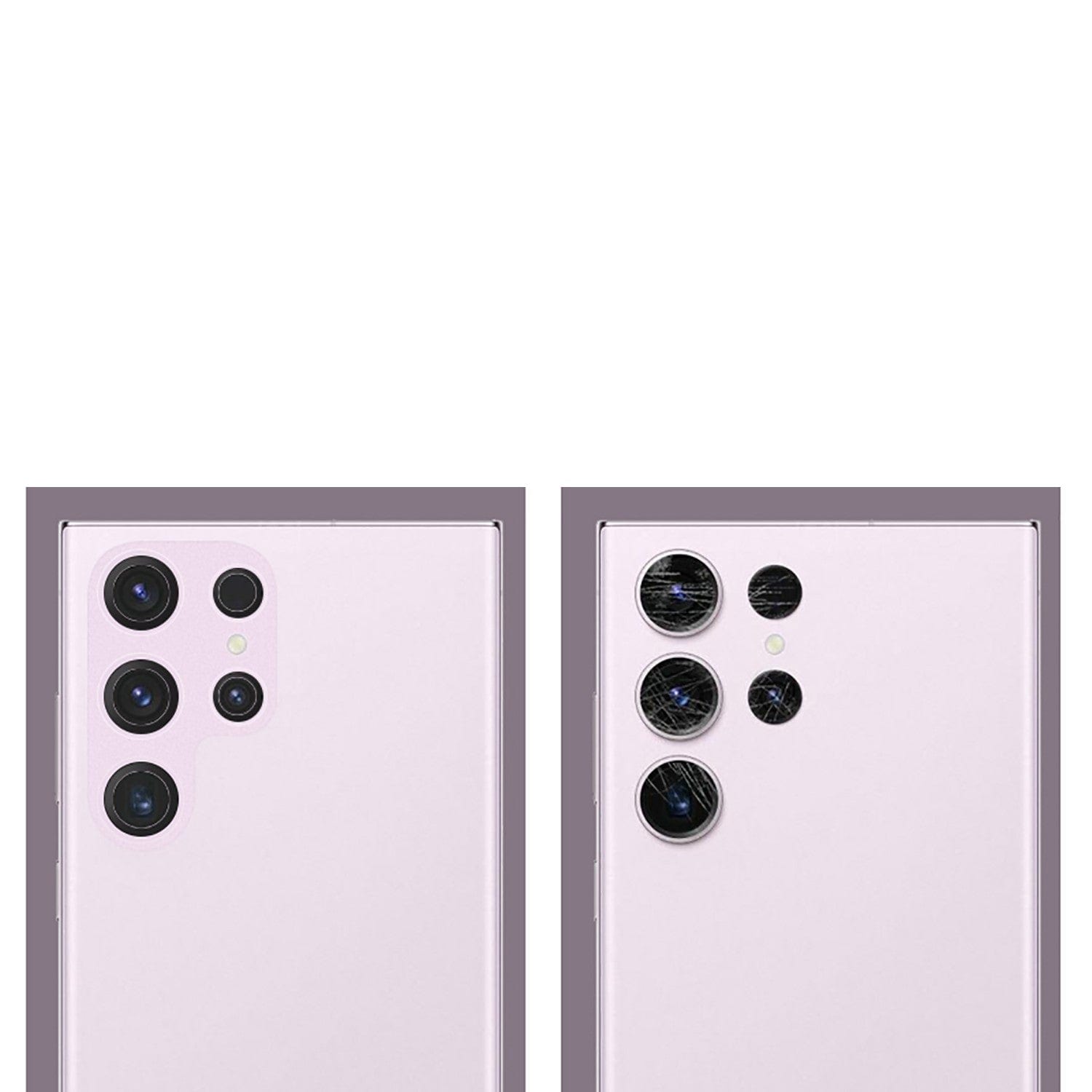 ZeroDamage Camera Lens Protector for Samsung Galaxy S23 Ultra (2-Pack)