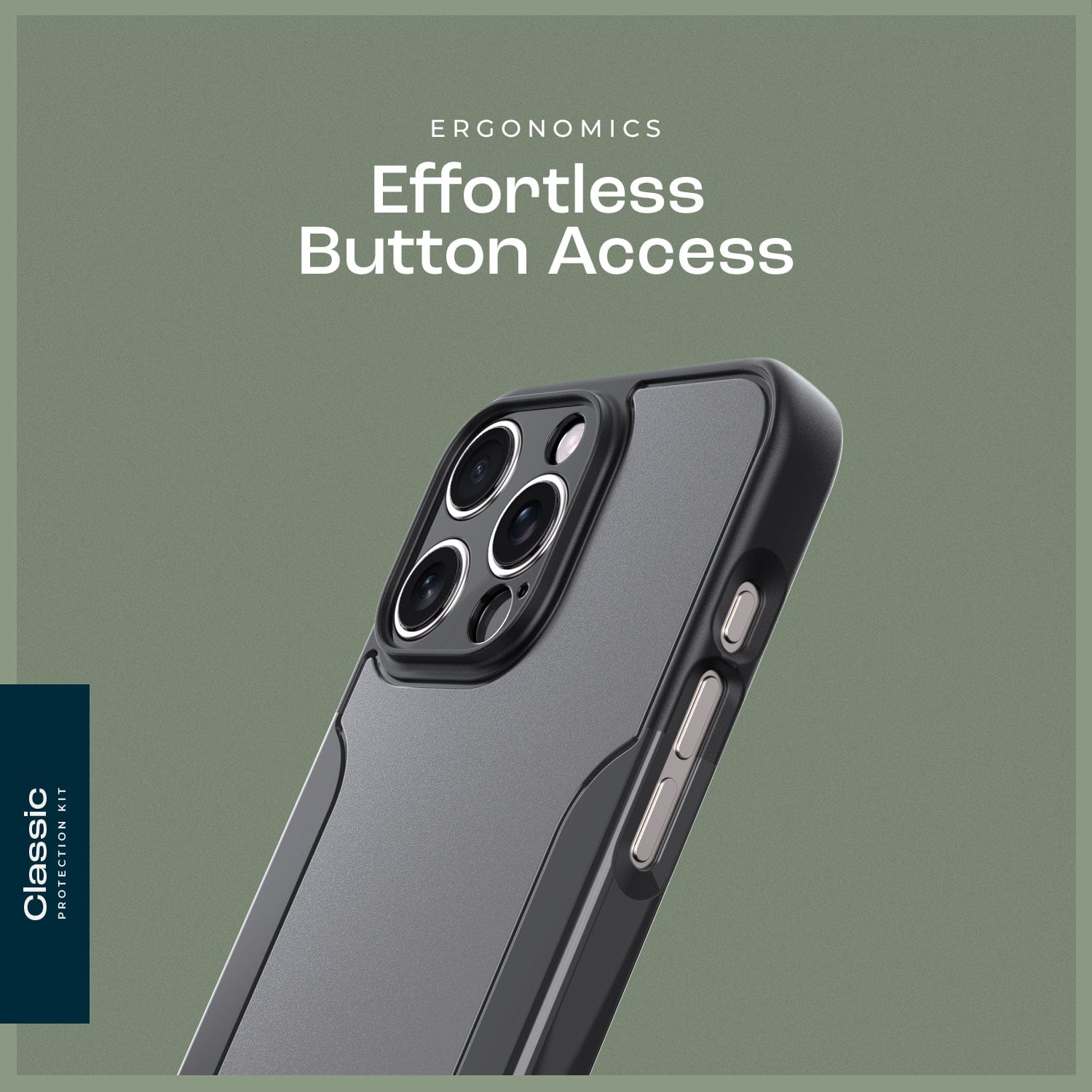 Classic Series Case & Tempered Glass Kit - Apple iPhone 16 Pro Max