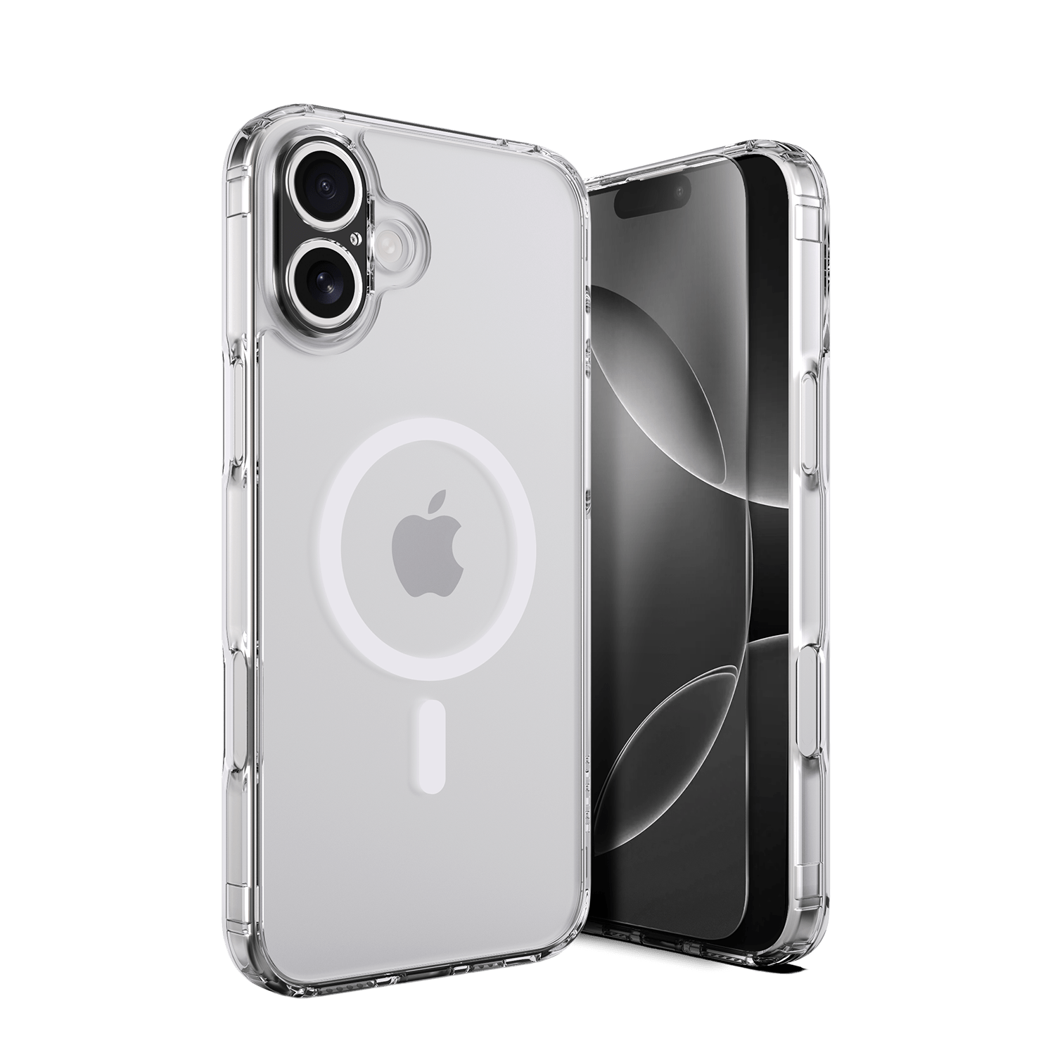 Classic Series Clear Case & Tempered Glass Kit - Apple iPhone 16 Plus
