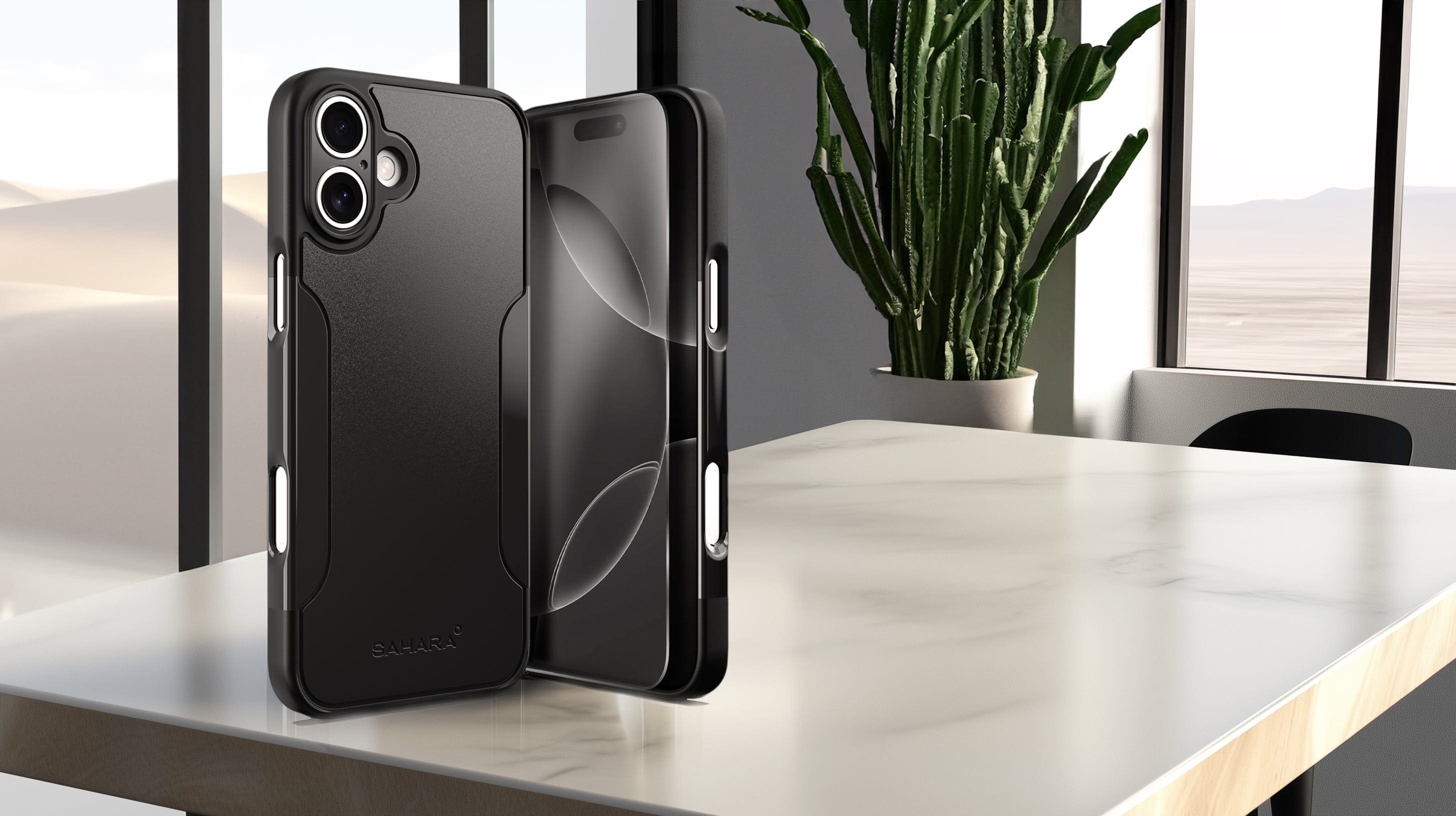 Classic Series Case & Tempered Glass Kit - Apple iPhone 16 Plus