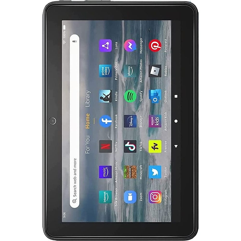 ZeroDamage Ultra Strong+ HD Tempered Glass Screen Protector for Amazon Kindle Fire 7 (2022) - Clear