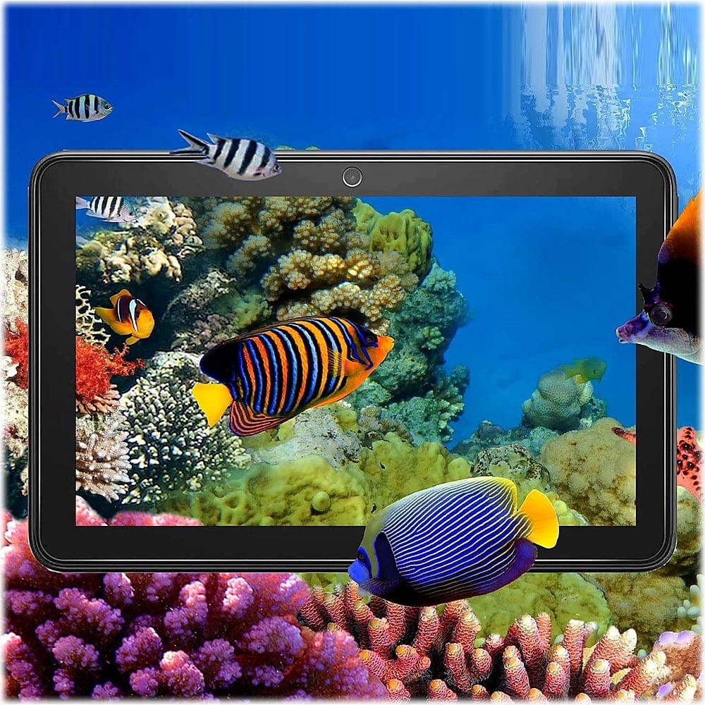 ZeroDamage Ultra Strong+ HD Tempered Glass Screen Protector for Amazon Kindle Fire 7 (2022) - Clear