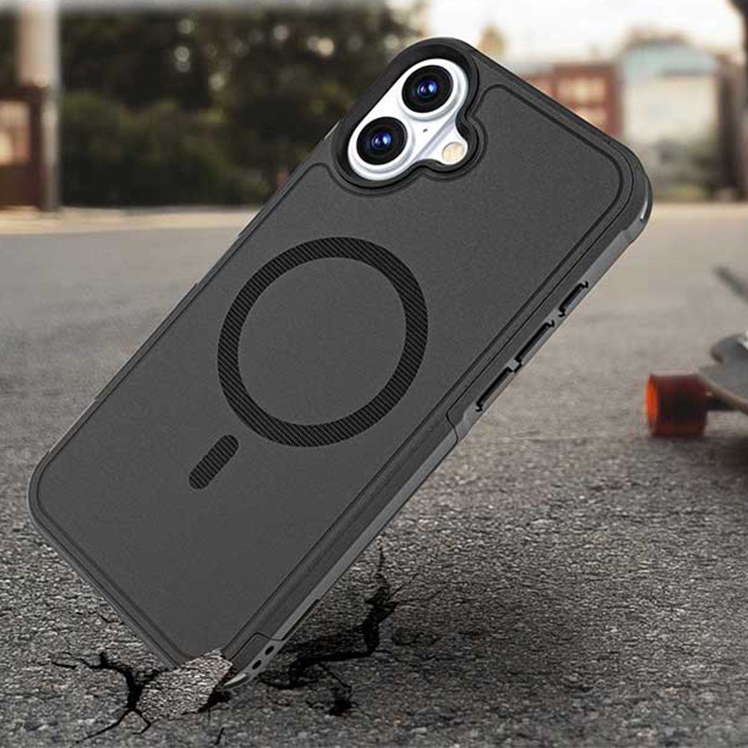 Raider Series Rugged Wallet Case - Apple iPhone 16 Plus