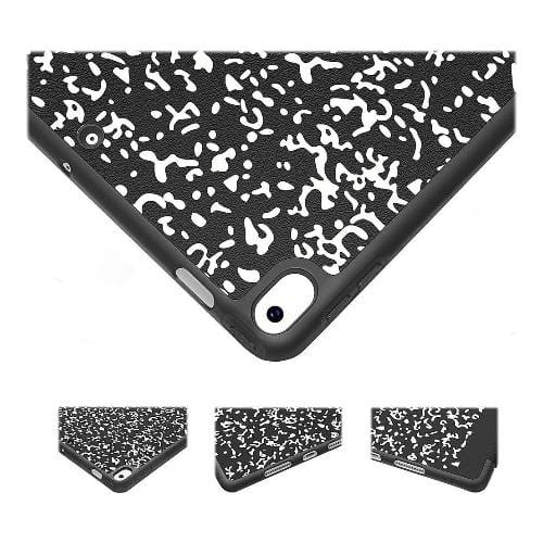 SaharaCase - Custom Folio Series Case - iPad 10.2" - Black and White - Sahara Case LLC