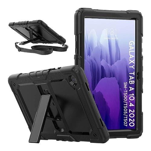 SaharaCase - Defence Case - for Galaxy Tab A7 - Black - Sahara Case LLC