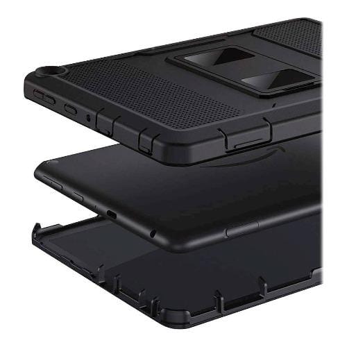 SaharaCase - Defense Protection Case - for Amazon Fire HD 8 2020 and Fire HD 8 Plus 2020 - Black - Sahara Case LLC