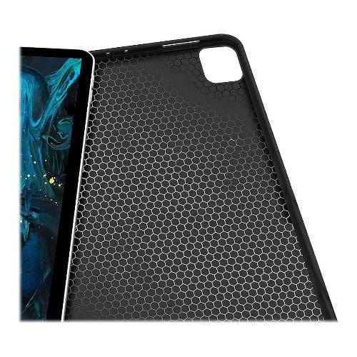 SaharaCase - Folio Case for Apple iPad Pro 12.9" (4th Generation 2020) - Black/White - Sahara Case LLC