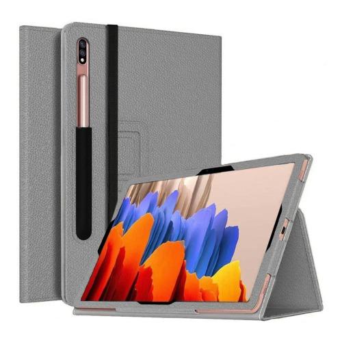 SaharaCase - Folio Series Case - for Samsung Galaxy Tab S7 - Gray - Sahara Case LLC