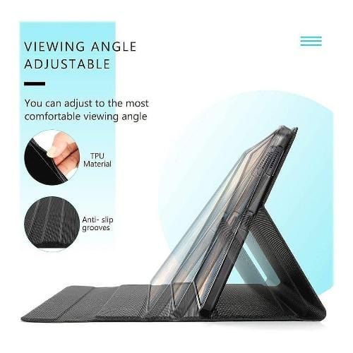 SaharaCase - Keyboard Folio Case - for Microsoft Surface Pro X - Black - Sahara Case LLC