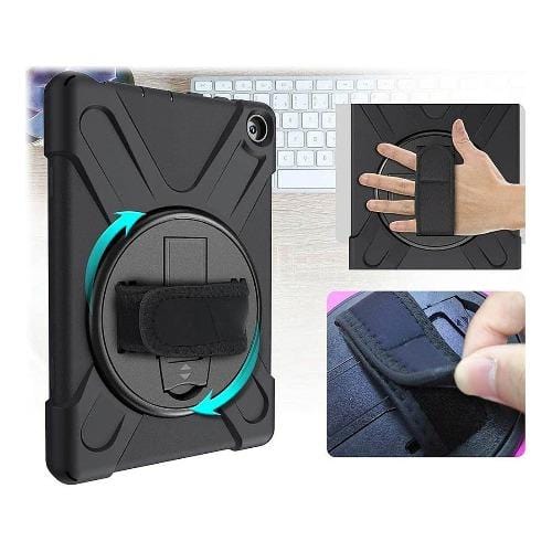 SaharaCase - Protective Case - for Amazon Kindle Fire HD 8 2020 and HD 8 Plus 2020 - Black - Sahara Case LLC