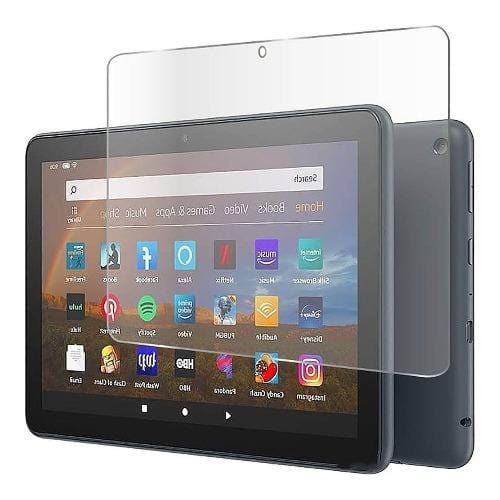 SaharaCase - ZeroDamage Tempered Glass Screen Protector - for Amazon Fire HD 8 (10th Gen - 2020 Release) - Clear - Sahara Case LLC