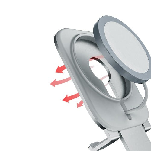 Silver Stand for Most Cell Phones