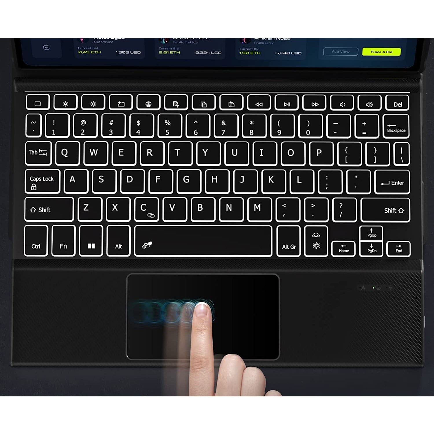 Navigate Keyboard Case with Mouse Pad for Lenovo Tab P11 (2nd Generation)