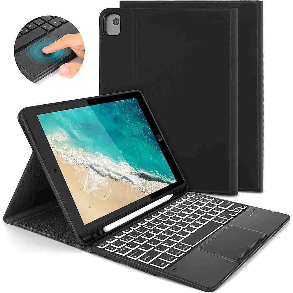 Keyboard Case with Mouse Pad for Apple iPad 10.2" (9th Generation 2021)