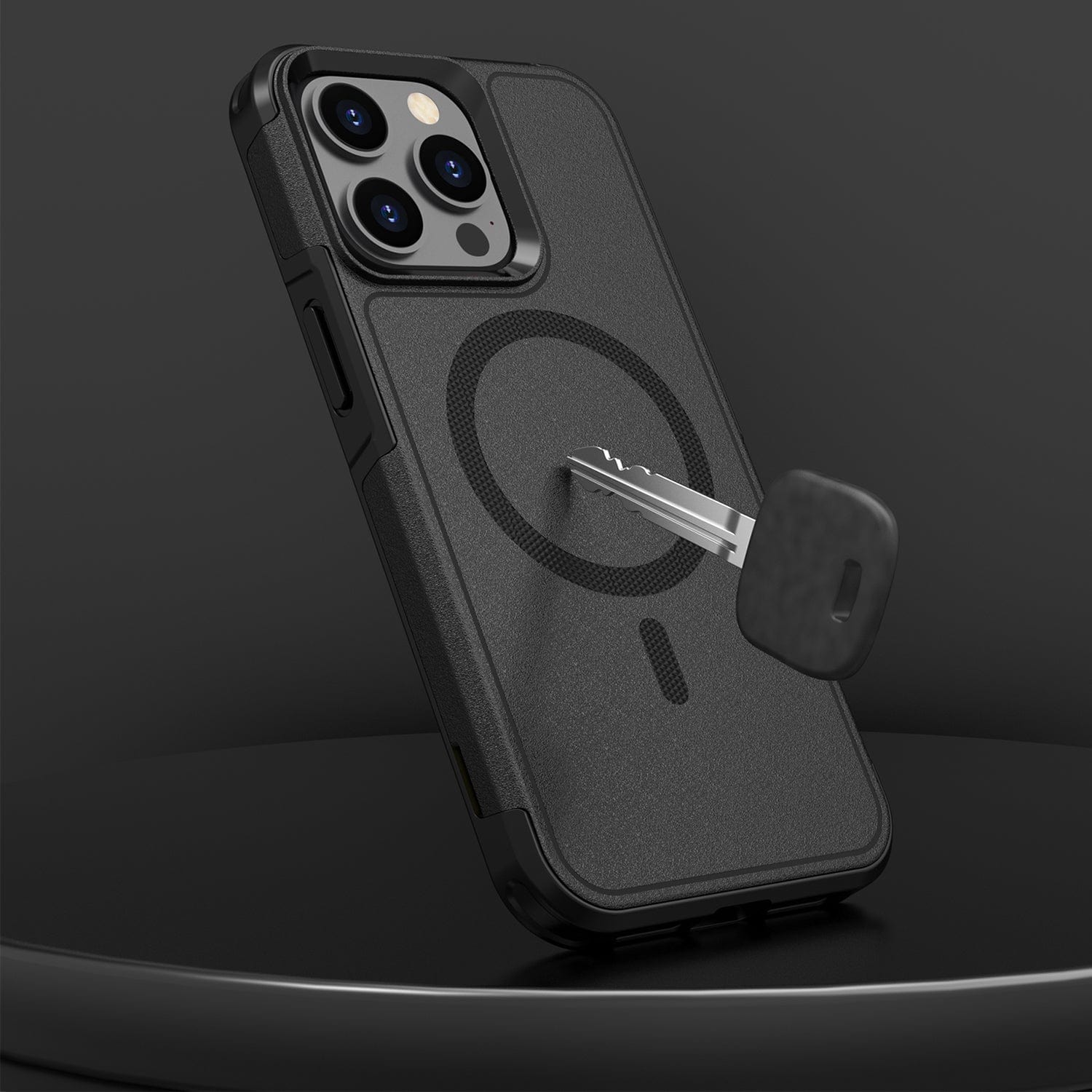 Raider Series Magsafe Case with Screen and Camera Protector for iPhone 15 Pro Max