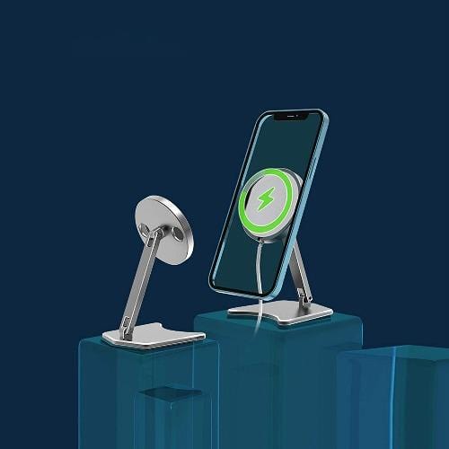 Silver Stand for Most Cell Phones