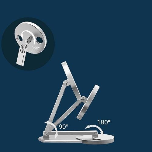 Silver Stand for Most Cell Phones