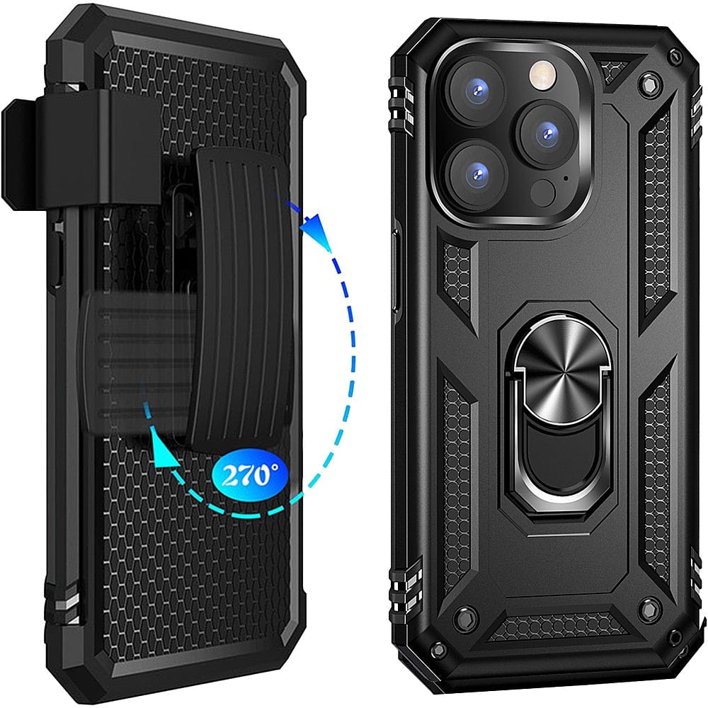 Raider Series Kickstand Case with Belt Clip - iPhone 14 Pro