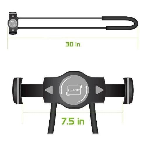 SaharaCase - Gooseneck Flexible Holder - for Most CellPhones and Tablets - Black - Sahara Case LLC