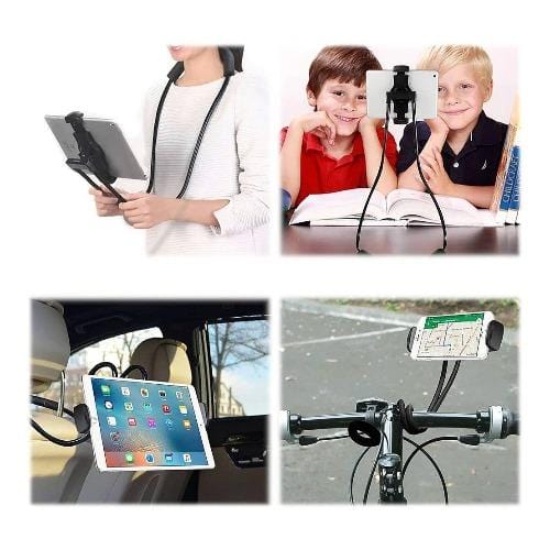 SaharaCase - Gooseneck Flexible Holder - for Most CellPhones and Tablets - Black - Sahara Case LLC