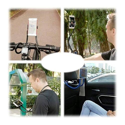 SaharaCase - Gooseneck Flexible Holder - for Most CellPhones and Tablets - Black - Sahara Case LLC