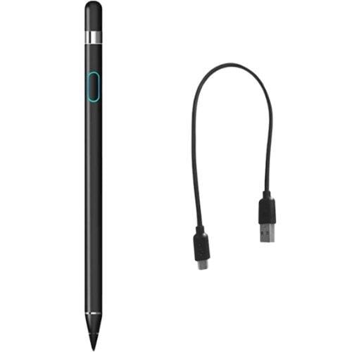 SaharaCase LLC - SaharaBasics Pencil Stylus - Apple iPad and Samsung Galaxy Tablets - Black - Sahara Case LLC