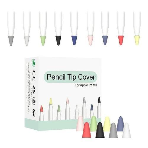 SaharaCase - Nib Cover - for Apple Pencil (8 piece) - Mixed Colors - Sahara Case LLC