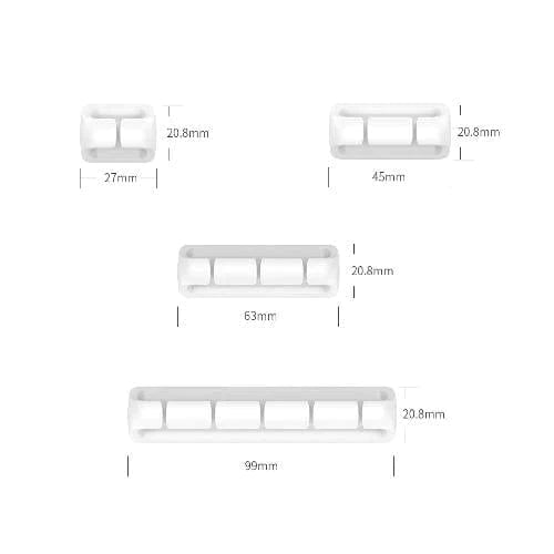 SaharaCase - USB Cable Holder Organizer (4-Pack)