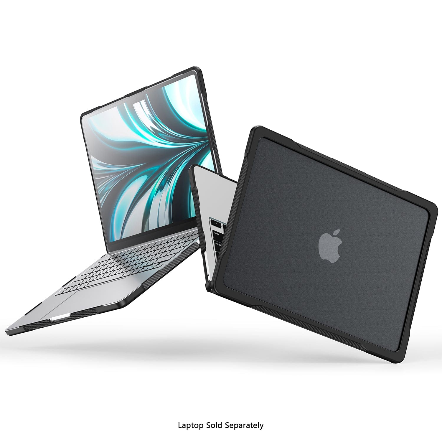 Raider Series Case for MacBook Pro 14" (2024) - Black/Clear
