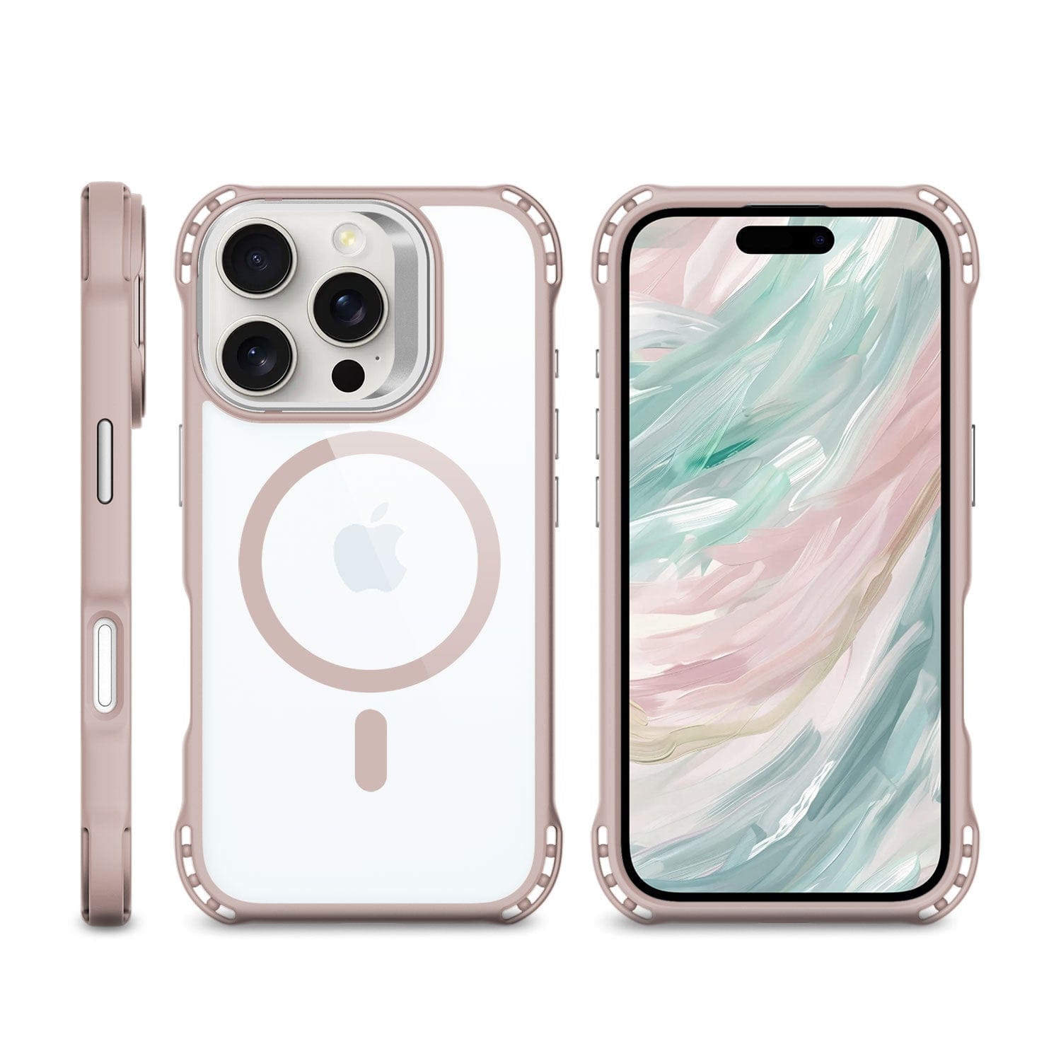 Venture Series Clear Rebound Case with Kickstand - Apple iPhone 16 Pro Max