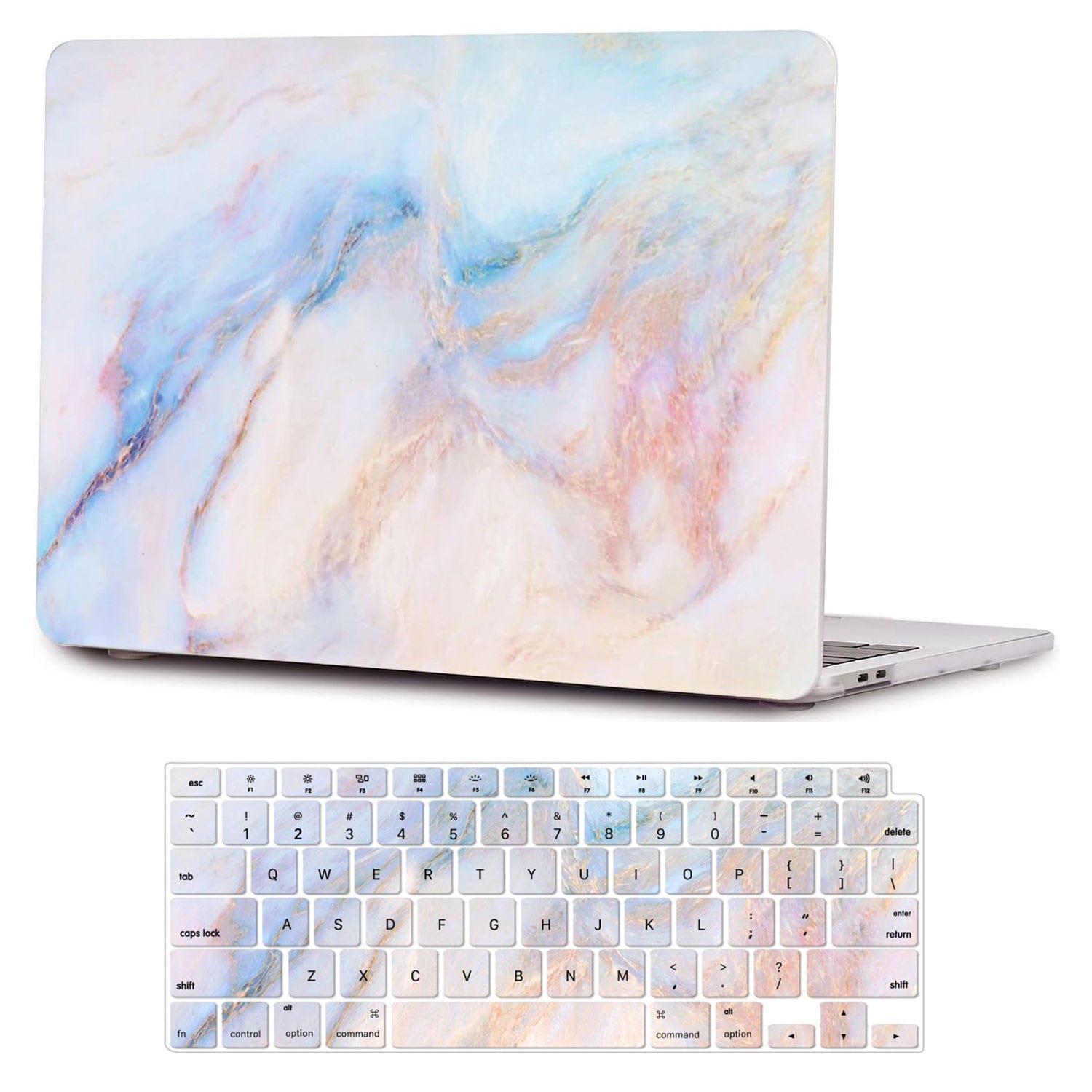 Hybrid-Flex Blue Marble Arts Case - MacBook Pro 13" (2020-2022, Intel & M1/M2)