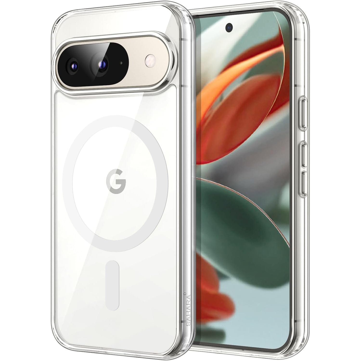 Venture Series Clear Case with Detachable Leather Wallet - Google Pixel 9/9 Pro