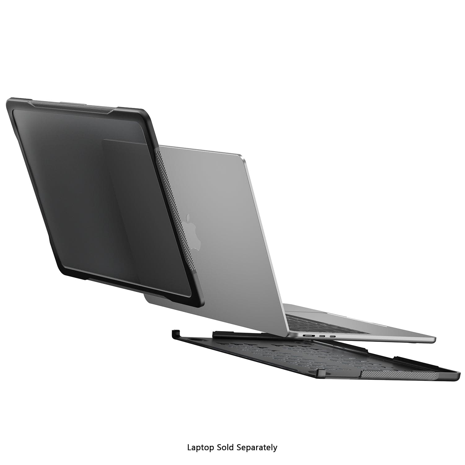 Raider Series Case for MacBook Pro 14" (2024) - Black/Clear