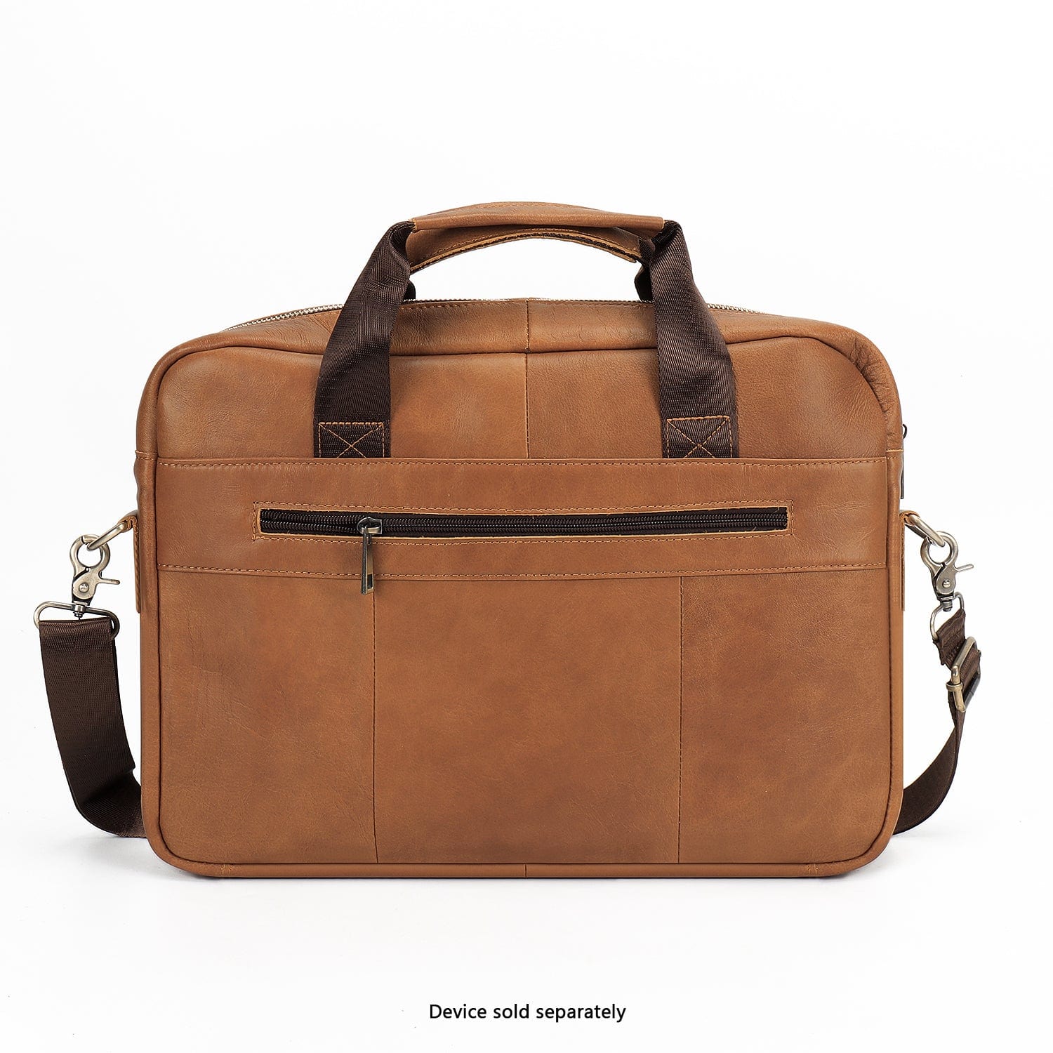 Genuine Leather Business Bag Briefcase for Laptops up to 16-inch