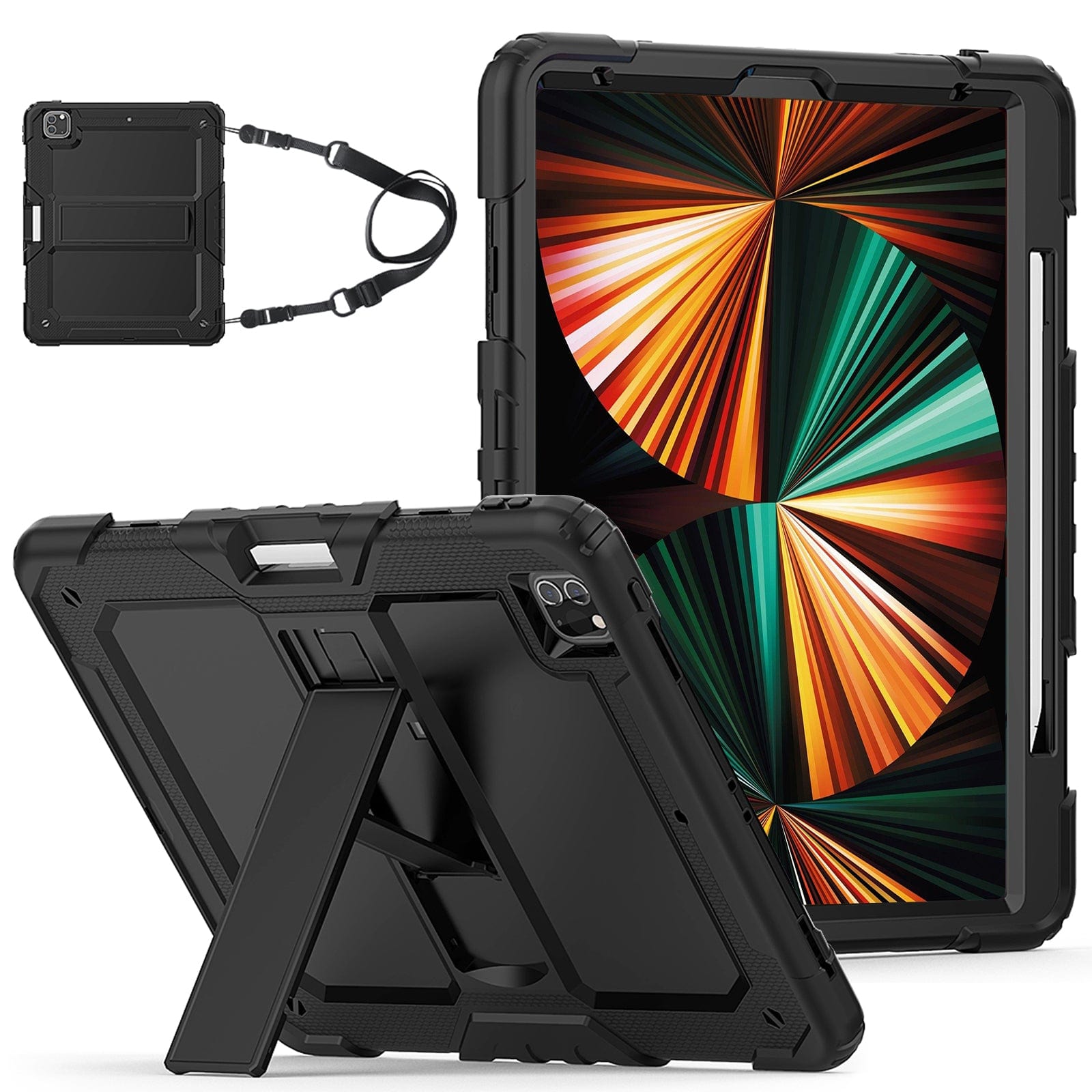 Raider Series Kickstand Hard Shell Case - iPad Pro 12.9" and 11"