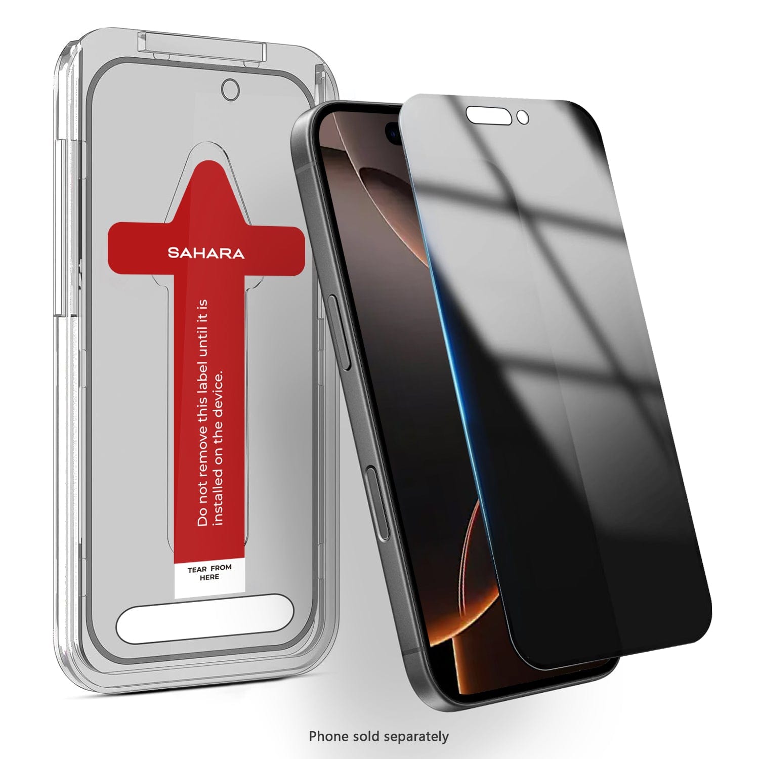 ZeroDamage Tempered Glass Privacy Screen Protector - Apple iPhone 16 Pro