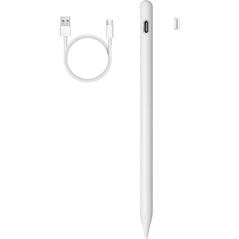 Universal White Stylus Pen - Compatible with iOS, Android, and Windows Devices