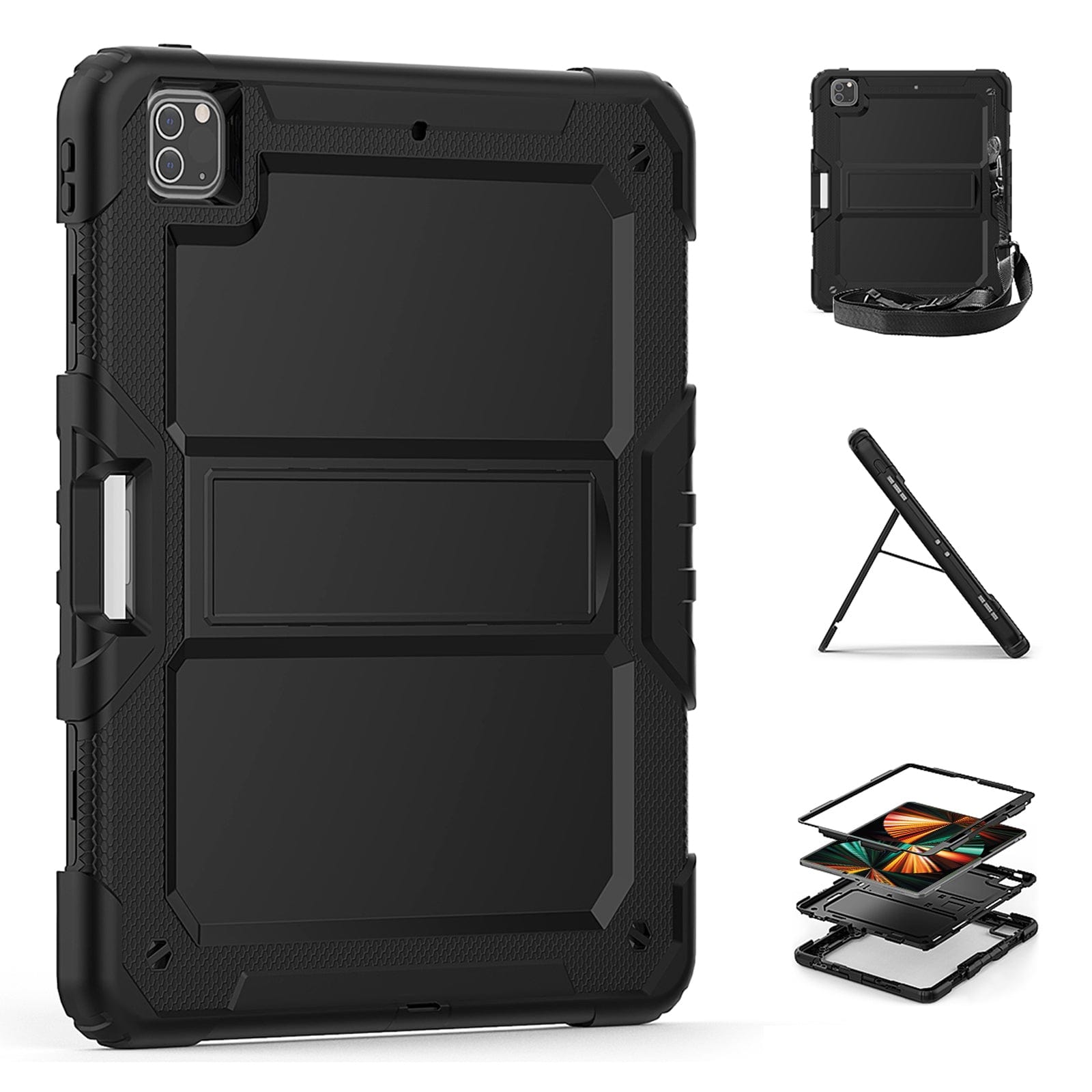 Raider Series Kickstand Hard Shell Case - iPad Pro 12.9" and 11"