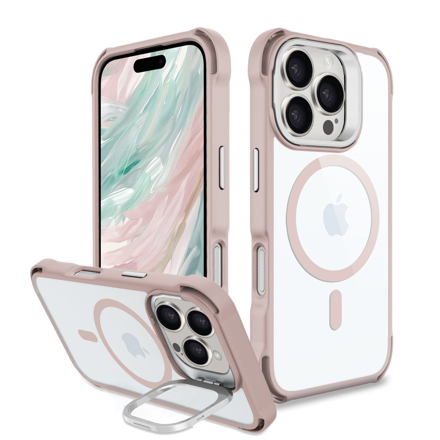 Venture Series Clear Rebound Case with Kickstand - Apple iPhone 16 Pro Max