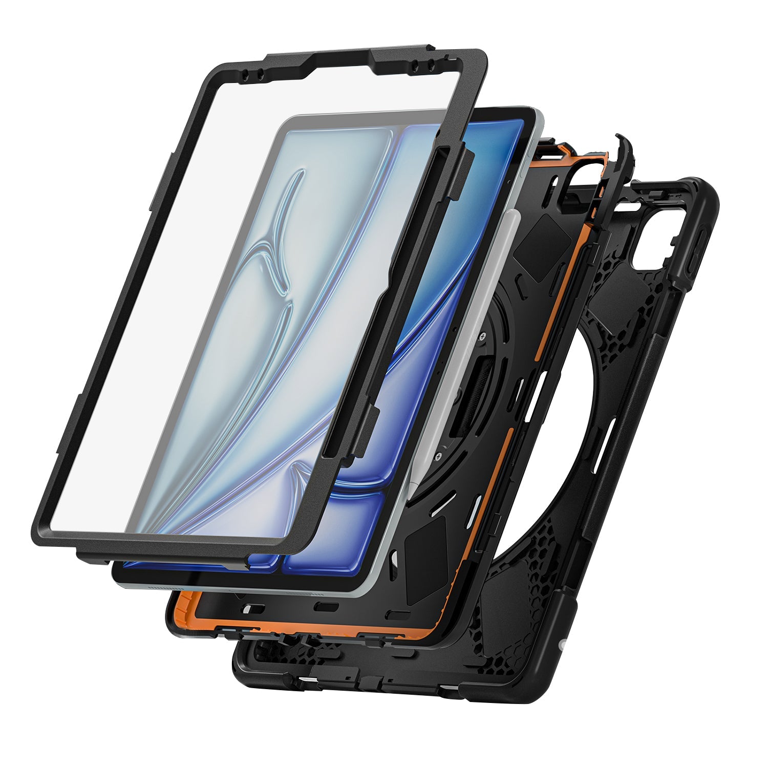 Raider X Series Heavy Duty Hand Strap Case - iPad Air 13" M2